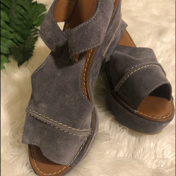 Zamagni Italian leather wedge sandals - Picture 9 of 10